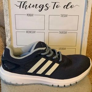 Unisex Navy Blue Adidas size 6.5 soft foam inside